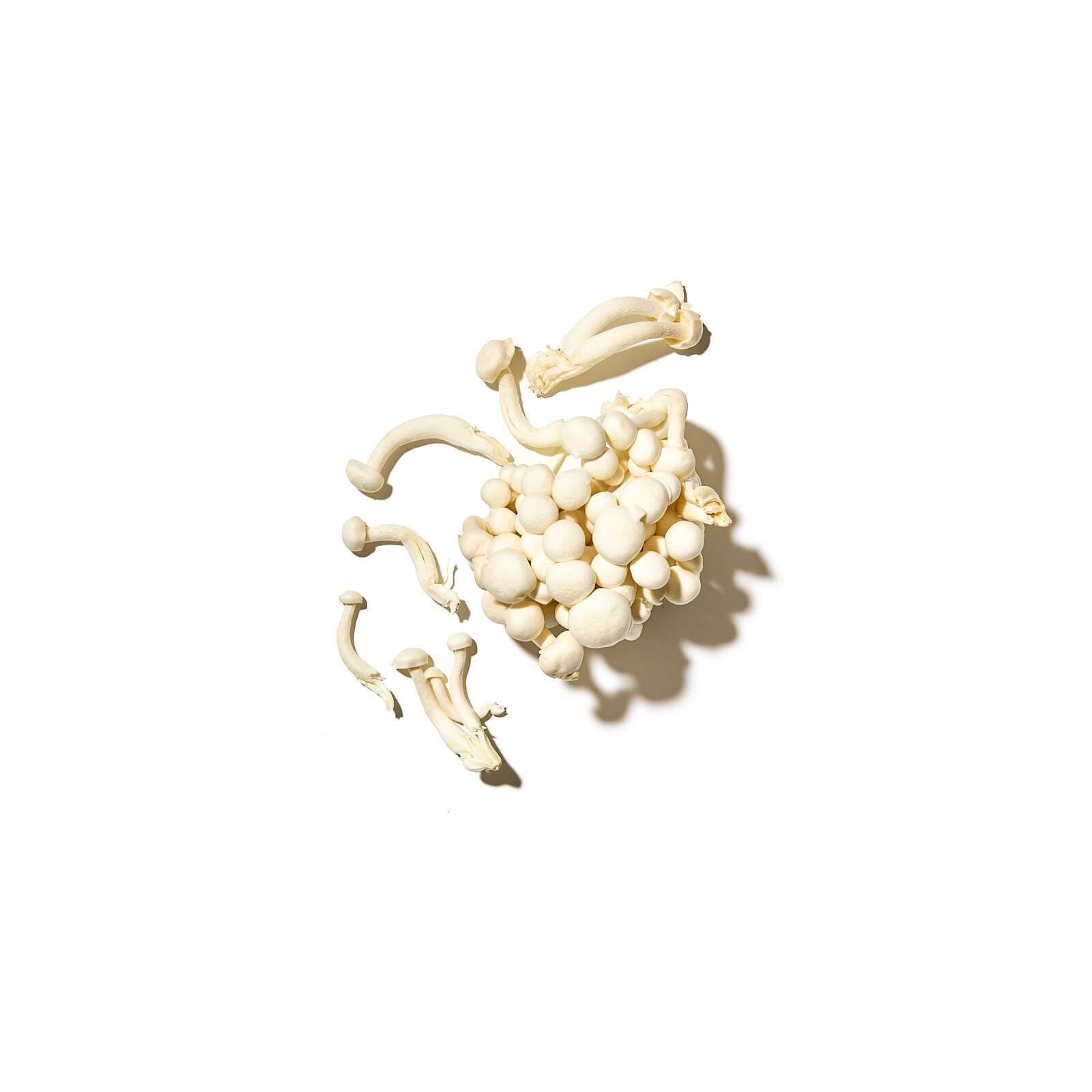 Sveppir shimeji hvítir pakkaðir