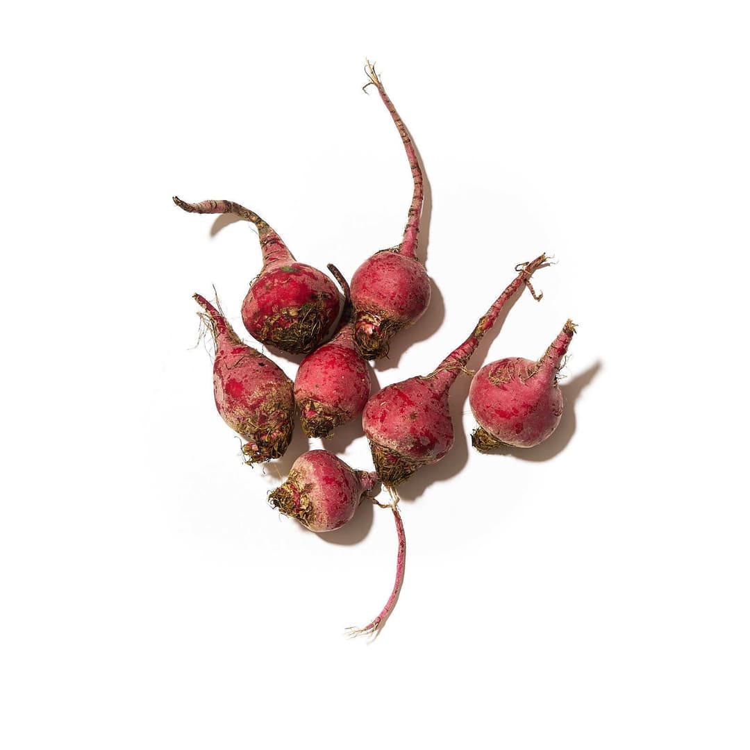 Rauðrófur með hvítum hring