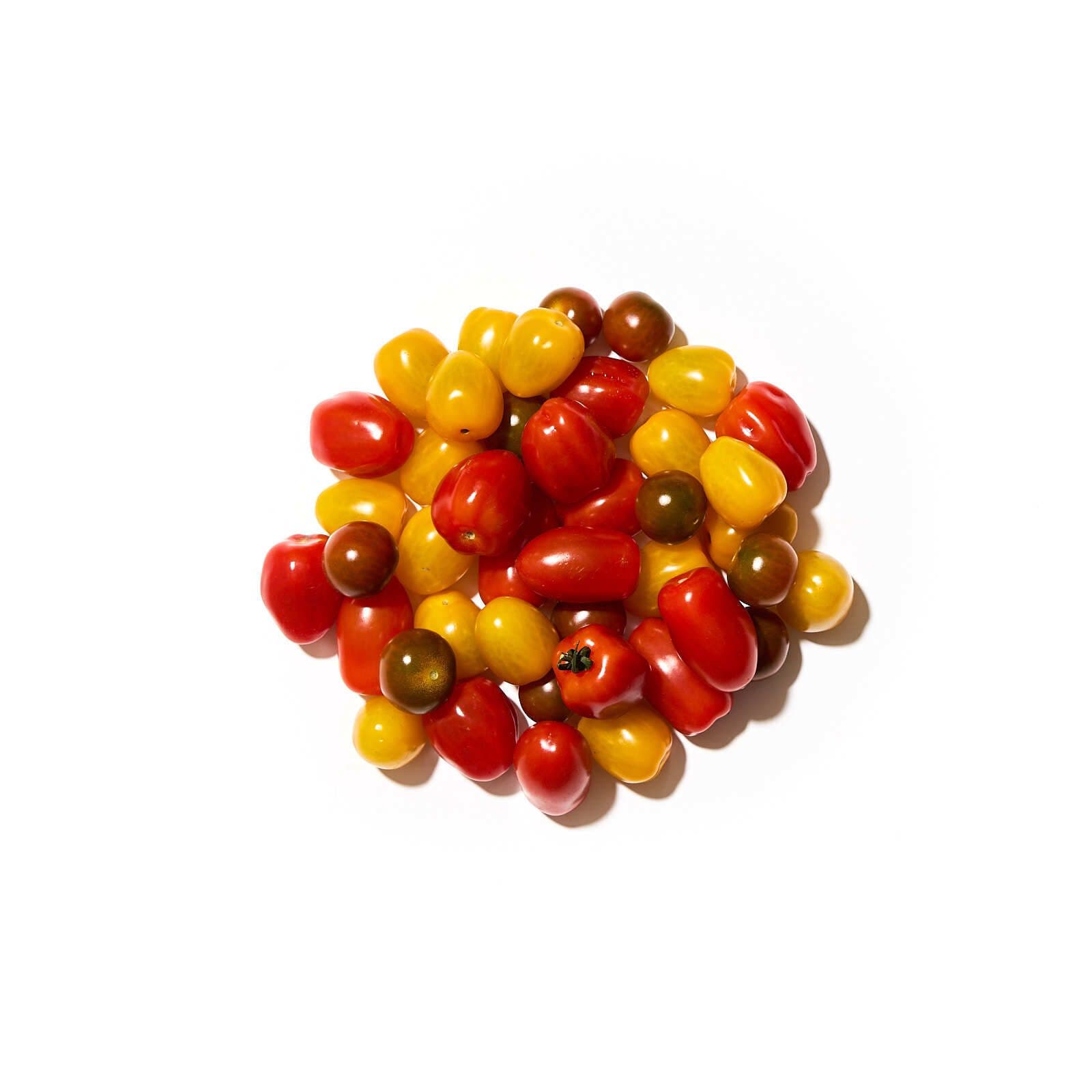 Kirsuberjatómatar blandaðir litir