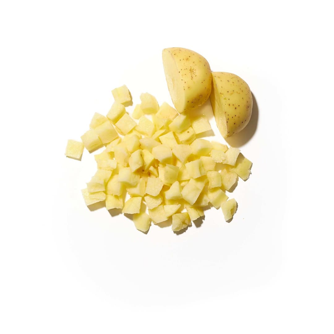 Forsoðnir kartöfluteningar