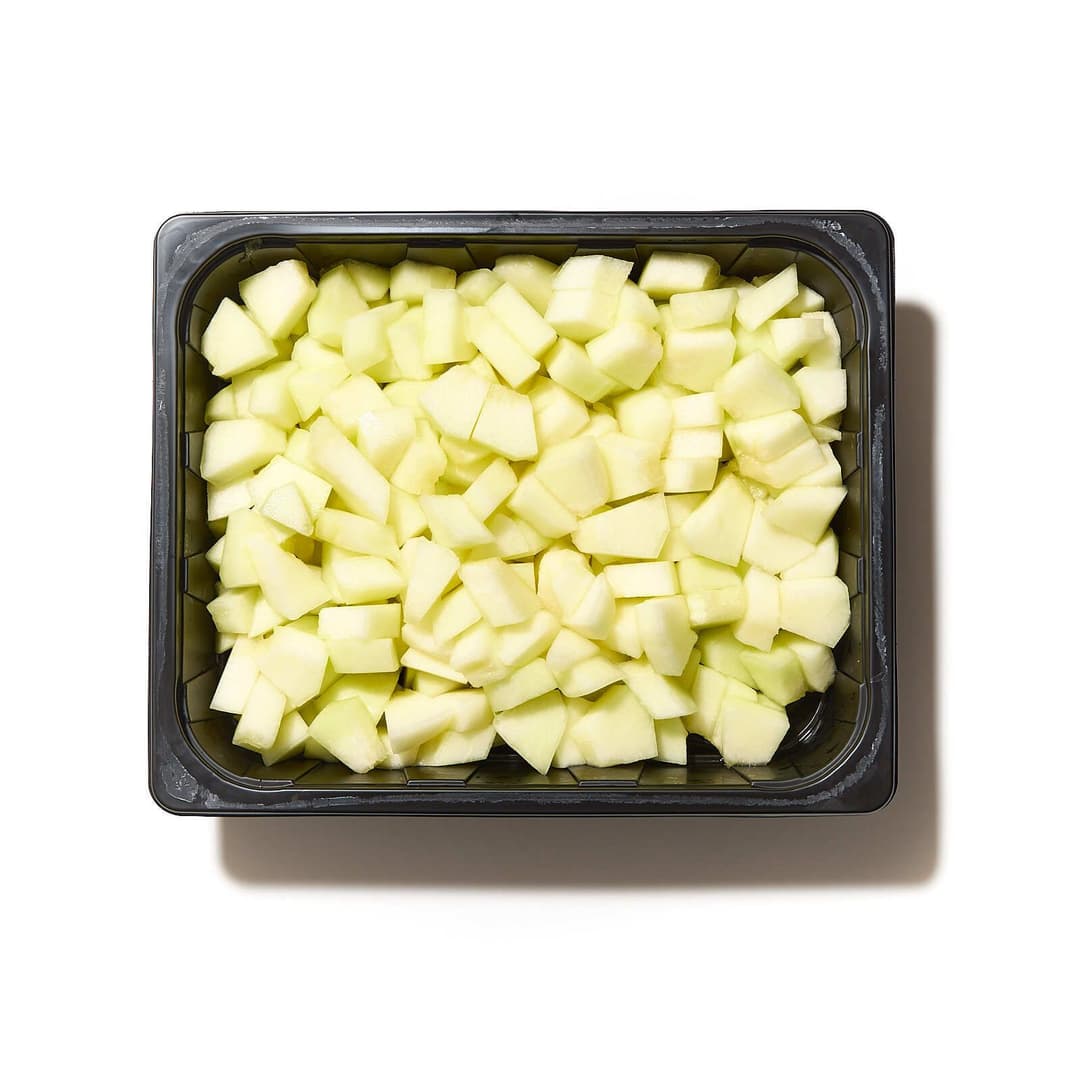 Melónur gular skornar